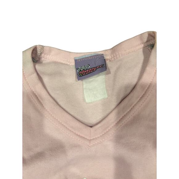 Vintage Retro Y2K The Powerpuff Girls 2000 Pink and Gray Shirt Cartoon Network - Picture 3 of 7